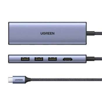 Кабель USB—Lightning Ugreen 20956A Серебристый