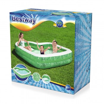 Детские надувное кресло Bestway Зеленый Разноцветный 231 x 231 x 51 cm