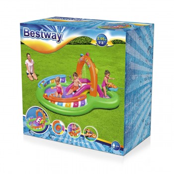 Детский бассейн Bestway музыкальный 295 x 190 x 137 cm Игровая площадка