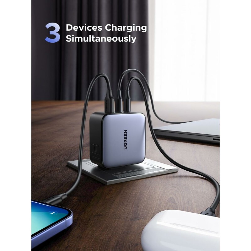 Кабель USB—Lightning Ugreen 90409 Серый