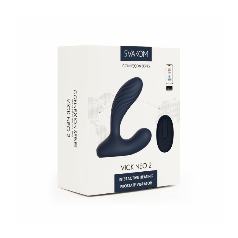 Анальный пробка Svakom Тёмно Синий (8 cm)