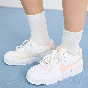 AF1 SHADOW - Trainers - white/washed coral/light orewood brown AF1 SHADOW - Trainers - white/washed coral/light orewood brown