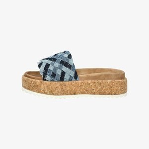 Heeled mules - denim Heeled mules - denim