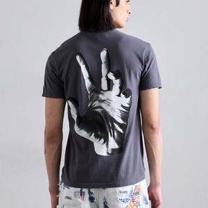 PUPPET HAND TEE - Print T-shirt - black PUPPET HAND TEE - Print T-shirt - black