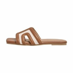 REGULAR FIT - Mules - brown REGULAR FIT - Mules - brown