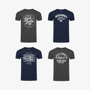 4 PACK - PRINT T-SHIRT - JJLINO - Print T-shirt - pack