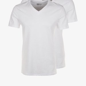 2 PACK - Basic T-shirt - white 2 PACK - Basic T-shirt - white