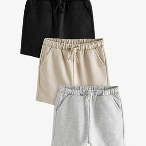 3 PACK - REGULAR FIT - Tracksuit bottoms - grey stone neutral black