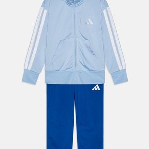 ESSENTIALS TRACKSUIT KIDS UNISEX SET - Tracksuit - glow blue/white ESSENTIALS TRACKSUIT KIDS UNISEX SET - Tracksuit - glow blue/white