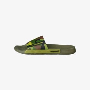 HAVAIANAS SLIDE PRINT - Pool slides - khaki HAVAIANAS SLIDE PRINT - Pool slides - khaki