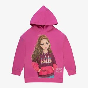 Hoodie - super pink