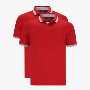 2ER PACK - Polo shirt - lava