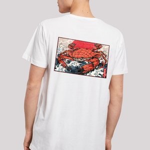 WELLE CRAB JAPAN - Print T-shirt - weiß WELLE CRAB JAPAN - Print T-shirt - weiß