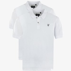 2ER PACK - Polo shirt - weiß 2ER PACK - Polo shirt - weiß