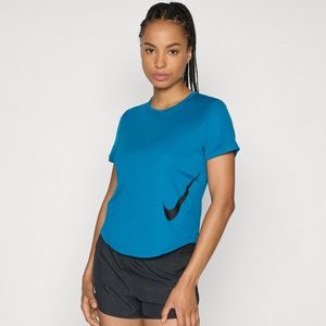 TEMPO TOP - Sports T-shirt - green abyss/white TEMPO TOP - Sports T-shirt - green abyss/white