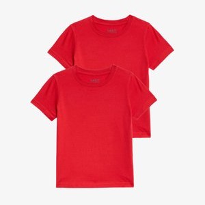 2 PACK - Basic T-shirt - red 2 PACK - Basic T-shirt - red