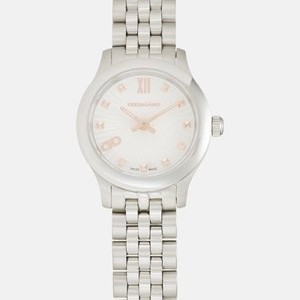 FERRAGAMO DUO MINI - Watch - silver-coloured FERRAGAMO DUO MINI - Watch - silver-coloured
