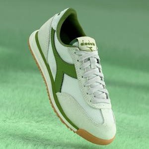 CROSS UNISEX - Trainers - white/banana palm CROSS UNISEX - Trainers - white/banana palm