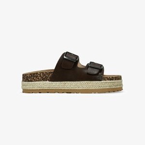 CON DOBLE HEBILLA - Mules - marron