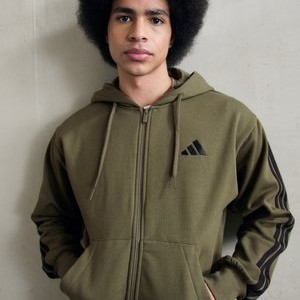 Zip-up sweatshirt - olive/black Zip-up sweatshirt - olive/black