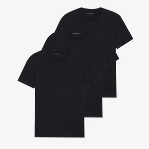 3 PACK - Basic T-shirt - black 3 PACK - Basic T-shirt - black