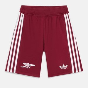 ARSENAL KIDS UNISEX - Sports shorts - burgundy/cloud white ARSENAL KIDS UNISEX - Sports shorts - burgundy/cloud white
