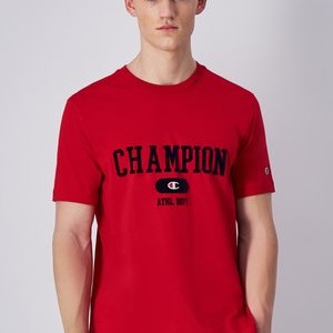 CREWNECK FIELD OF PLAY - Print T-shirt - red CREWNECK FIELD OF PLAY - Print T-shirt - red