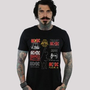 ACDC HELLS BELLS - ROCK METAL MUSIK BAND FAN - Print T-shirt - black ACDC HELLS BELLS - ROCK METAL MUSIK BAND FAN - Print T-shirt - black