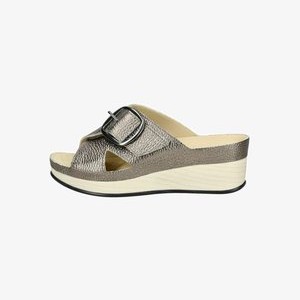Heeled mules - gold Heeled mules - gold