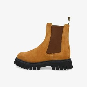 CHELSEA - Platform ankle boots - suede CHELSEA - Platform ankle boots - suede