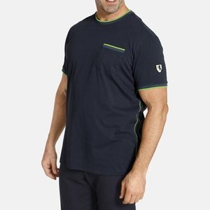 EARL PATON - Basic T-shirt - dunkelblau