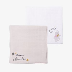 2 SET - Muslin blanket - mehrfarbig 2 SET - Muslin blanket - mehrfarbig