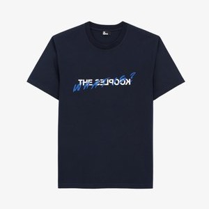 WHAT IS EN  TEE MANCHES COURTES - Print T-shirt - navy WHAT IS EN  TEE MANCHES COURTES - Print T-shirt - navy