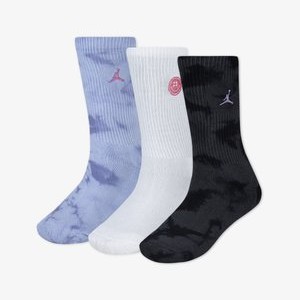 3 PACK - Socks - light blue/white/black 3 PACK - Socks - light blue/white/black