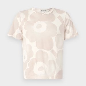 ERNA AKVARELLI UNIKKO UNISEX - Print T-shirt - off white/beige ERNA AKVARELLI UNIKKO UNISEX - Print T-shirt - off white/beige