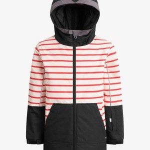COSMO PIRAT - Winter jacket - rot/gestreift/schwarz COSMO PIRAT - Winter jacket - rot/gestreift/schwarz