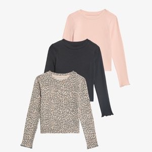 3 PACK - Long sleeved top - neutral