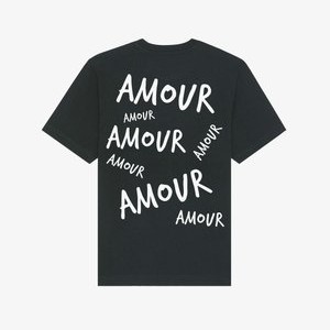 AMOUR - Print T-shirt - black AMOUR - Print T-shirt - black