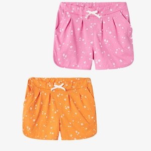 2PACK - Tracksuit bottoms - rot/orange