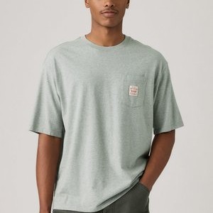 WORKWEAR TEE - Basic T-shirt - mid tone grey heather WORKWEAR TEE - Basic T-shirt - mid tone grey heather