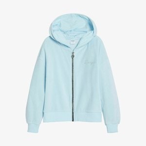 Zip-up sweatshirt - blue Zip-up sweatshirt - blue