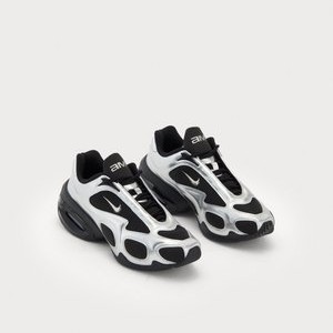 AIR MAX MUSE - Trainers - black/silver-coloured AIR MAX MUSE - Trainers - black/silver-coloured