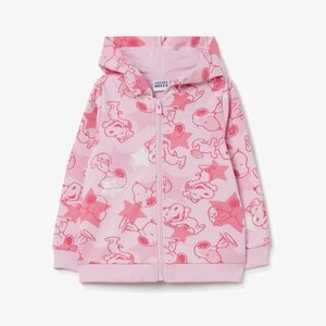 Zip-up sweatshirt - pink Zip-up sweatshirt - pink