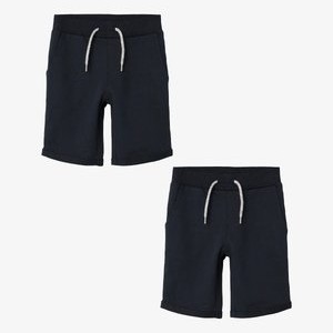 2ER-SET ELASTISCHER BUND - Tracksuit bottoms - dunkelblau-2