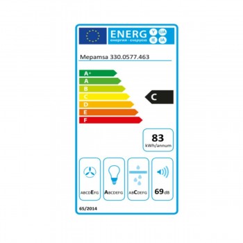 Традиционная вытяжка Mepamsa 4242006290559 Чёрный