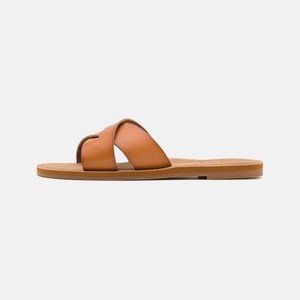 ANDREYA - Mules - tan ANDREYA - Mules - tan