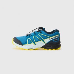 SPEEDCROSS UNISEX - Hiking shoes - dark navy/dark blue/blazing yellow SPEEDCROSS UNISEX - Hiking shoes - dark navy/dark blue/blazing yellow