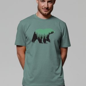 WALDBÄR - Print T-shirt - green bay WALDBÄR - Print T-shirt - green bay