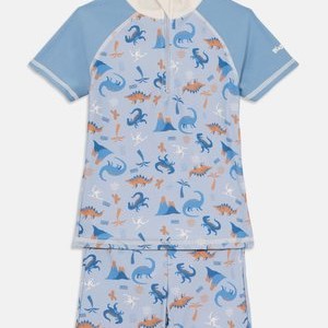 PROTECTION DINO ALL OVER SET - Top - blue PROTECTION DINO ALL OVER SET - Top - blue