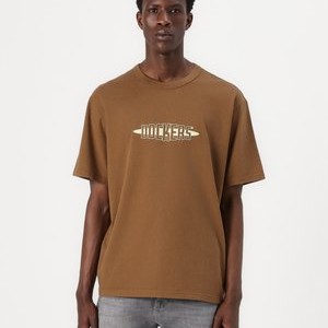 RELAXED TEE - Print T-shirt - brown RELAXED TEE - Print T-shirt - brown